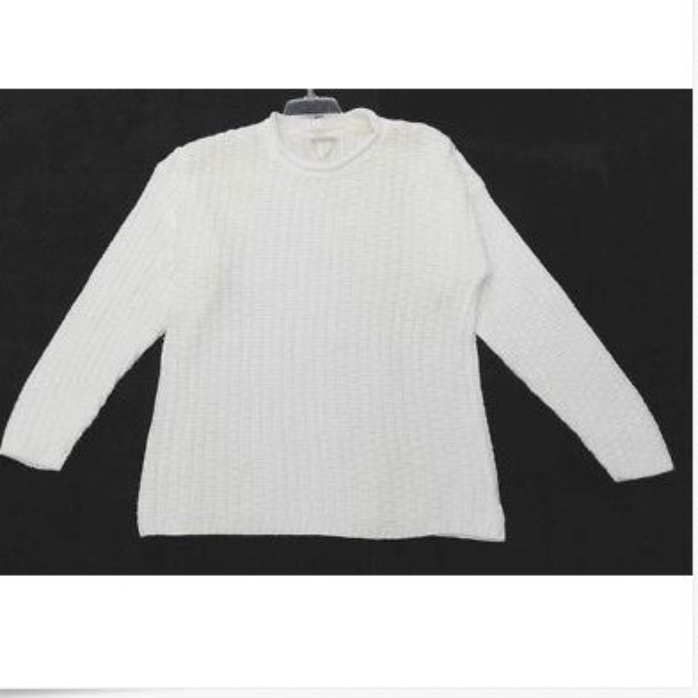 SNOW WHITE BOBBIE BROOKS ANYWEAR Long Sweater